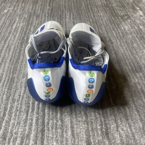ADIDAS Football Cleats Mens 9.5 Adizero Big Mood White Royal Blue GX7894 NEW main image 9